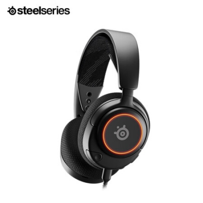 赛睿(SteelSeries)寒冰新星Arctis Nova 3游戏耳机 电竞头戴式有线耳机寒冰5升级版 炫彩RGB灯效 轻量化253g