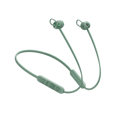 华为（HUAWEI）无线蓝牙耳机 freelace活力版 挂脖式 半入耳式 跑步运动降噪音乐耳机 云杉绿