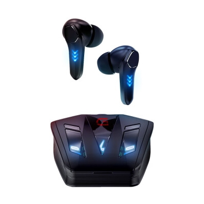 戴记严选 GT2323D TWS 真无线耳机 耳机蓝牙 入耳式游戏耳机 RGB灯效 黑色