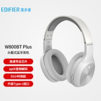 漫步者（EDIFIER）W800BT Plus头戴式立体声蓝牙耳机 音...